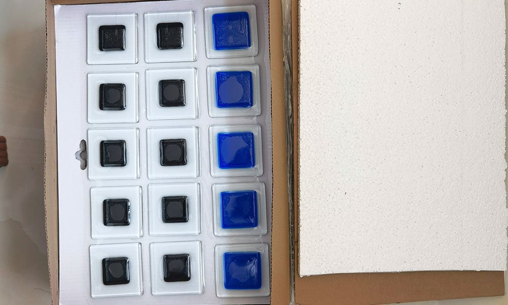 fusing glass tile|Fused glass tile|square diamond fusing glass tile